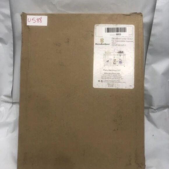 DecoBrothers 2 Tier Expander Sink Organizer For Kitchen - Silver -YB115 - Picture 6 of 8